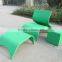 C - 2051 artificial rattan outdoor furniture garden colorful chairs