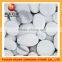 Garden decorative pure snow white pebble stone for hot sale