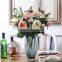 Home& wedding decoration silk rose flowers artificial flower