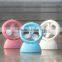 Mini portable spray humidifier fan office mute Water Spirit USB rechargeable humidifier fan