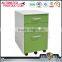 Low price 3 drawer movable filing cabinet with wheels