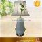 Jingdezhen navy color ceramic table lamps small