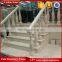 Popular fashion polished natural stone sofita beige marble staircase