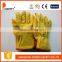 DDSAFETY High Quality Yellow Cow Grain Leather Gloves Driver Gloves