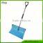 length 51", option allows aluminum/wood/fiberglass handle, PC blade, Snow Push Shovel
