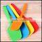 T shape high quality candy color Silicone Baking Spatula set manufacturer