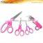 SHO0038/9 SEM0016/7 houseware household utility 4 pcs scissors set