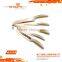 A3391 New Design Hot Sale 5pcs Stainless Steel Knife Set with Titanium Plated
