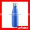 UCHOME 17 OZ/500 ML Food Grade Double Wall Vacuum Flask Insulated 18/8 Stainless Steel Swell Cola Shaped Water Bottle