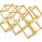 Foldable Bamboo Wine Rack - Can Hold Up To 10 Bottles
