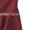 Ladies' Fashion Polyester Print Ruffle Bottom High Quality Direct Manufacturer Hawaii Party Skirt