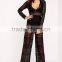 korean style fashion sheer lace jumpsuit new deisign cheap price