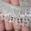 Anklets silver tone payal