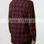 Man plaid custom cheap flannel shirt