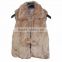 2014 fox fur coat ladies wool winter vest