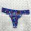 Fashion Cute Printing Underwear Panty Sexy Ladies G-string Thong