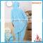 2015 Elephant onesie pajamas, thick pajamas