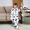 Best price factory wholesale cow onesie costume for kids from china