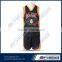 Basketball jersey uniform design color red