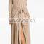 Wholesale luxurious flat knitted pure 100% cashmere bathrobe,cashmere sleepwear