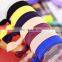 Hot sale Basic Flat Elastic Hair Ties knot print elastic ponytail holder for girls wholesale