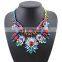 Wholesale  Latest Designs Flower Necklace, Handmade Gemstone Collar Necklace Jewelry