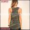Wholesale Custom Casual Wear Camouflage Womens Tank Top