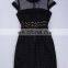 Self Portrait Evie Shift Dress transparent midi lace evening dress