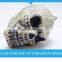 Helloween hot sale funny big head plastic skull for home decor