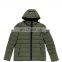 T-MJ517 Wholesale Men's Clothing Fashion Hood Quilted Bomber Jacket