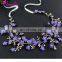 Accessories Purple Flower Bridal Headband Baby's Breath Ethereal Hair vine Decoration Girls Hair Garland Women Flower Headpiece