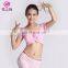 S-3035 Cheap Wholesale Crystal Cotton Belly Dance Lace Top for Women