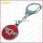 Custom Metal Soft Enamel Trolley Coin Keychain