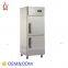 Stainless steel 2-Doors Double Temperature Freezers in refrigeration equipment