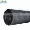 Telescopic hose flexible rubber bellow hose with steel wire spiral