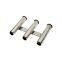 stainless steel marine boat parts fishing outrigger triple rod holder