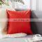 Home Decorative sofa cushion Solid Leather waterproof throw pillow covers