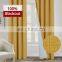 Hot sell linen texture 100% blackout curtain fabric for hotel and living room