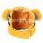 New design wholesale sunflower lucky dress up cat and dog hat pet cosplay