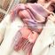 New plaid Japanese autumn and winter warm shawl scarf cashmere scarf