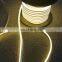 AC 110 220V Warm White Neon Lights Flexible Neon Strip Rope Light Waterproof