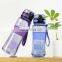 2019 New Leak-Proof Sport Bicycle Plastic Water Bottles Cup With Cover Lip Filter BPA free