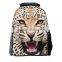 Unisex School Backpack Bags 3D Animal Print Felt Fabric Hiking Daypacks