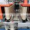 Fully automatic embossing facial tissue paper machine production line