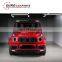 g63 w464 w463a blade fit for g500 g550 g350d pp material lip bumper 2018-2021y front lip and car lip spoiler