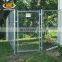 8 foot commercial chain link fence gate, diamond wire mesh fence gate