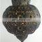 High Quality Around Metal Chandelier Shape Two Tone Colour Antique Luxury Inside Gold Vintage Chandelier