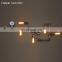 Steam Punk Loft Industrial Iron Water Pipe Wall Lamp E27 LED Wall Lights for Restaurant Bar Cafe