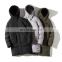 Large-size hooded cotton-padded jacket winter plus fertilizer to increase long cotton-padded jacket loose warm bread clothing