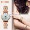 SKMEI 1223 ladies rose gold wrist watches manufacturer quartz movt 3atm stainless steel watch women